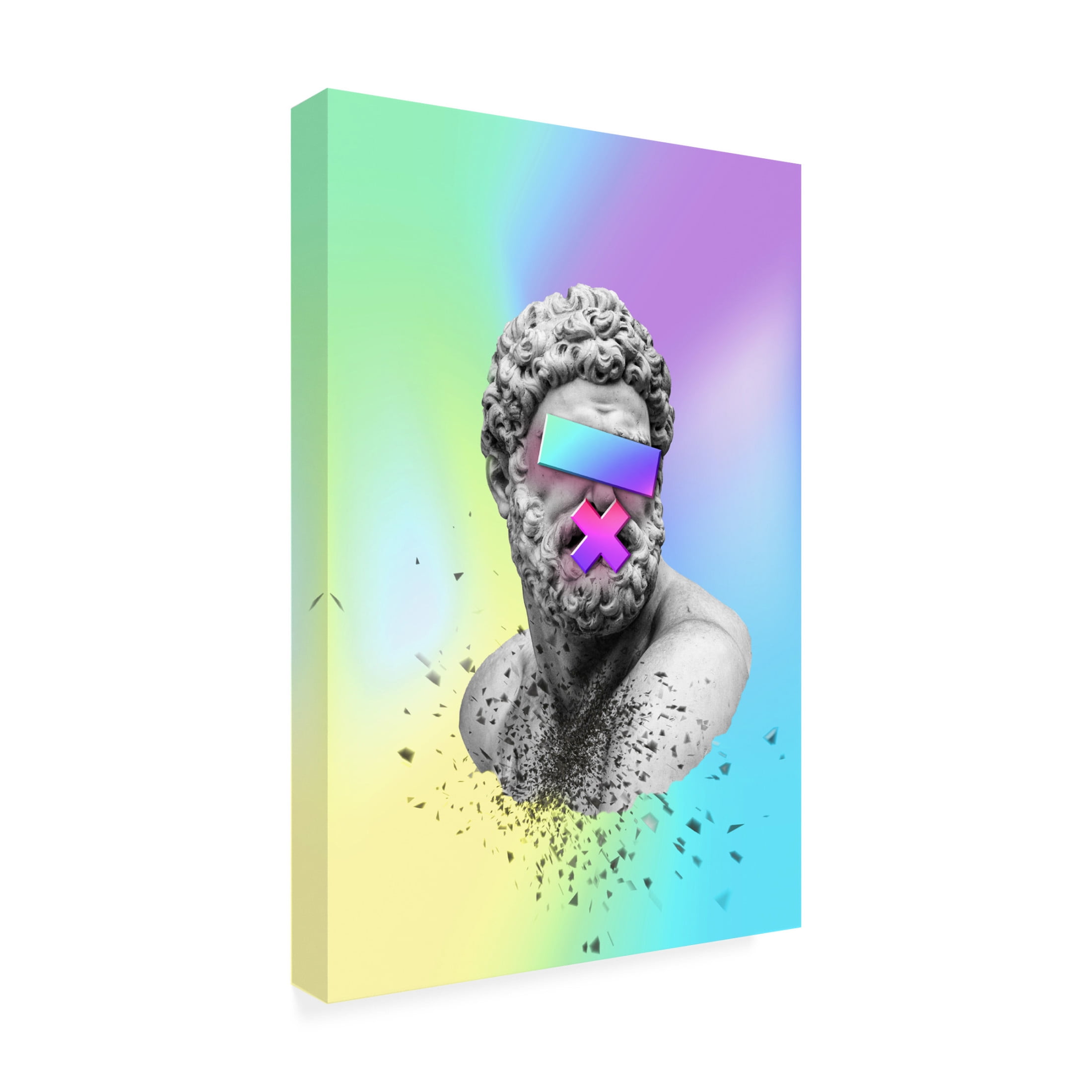 Trademark Fine Art Fadil Roze Thanos Canvas Wall Art