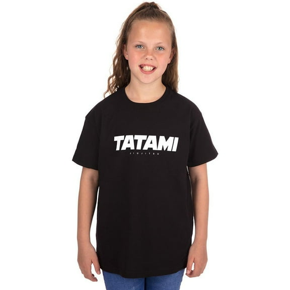 Tatami Fightwear Kid's Essential 2019 T-Shirt - 5-6 - Black