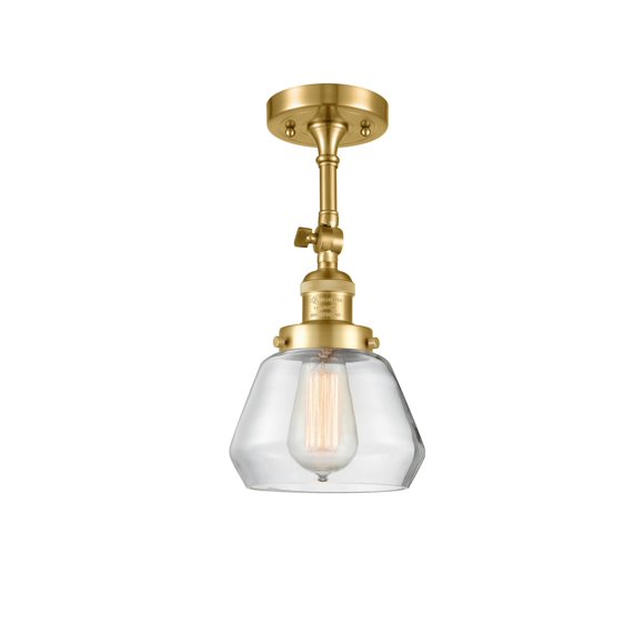 Innovations Éclairage 201F-SG-G172-LED Ampoule Bare 1 Cordon, Or Satiné
