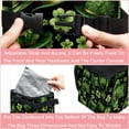 thumbnail image 4 of Saint Patrick's Day Car Trash Can with Lid, Foldable Leak-Proof Car Garbage Can, Hanging Storage Bag, Car Trash Bin, 4 of 6