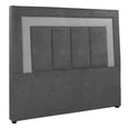 thumbnail image 2 of Cabecera Queen Size Bora Gris, 2 of 6