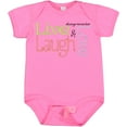 thumbnail image 3 of Inktastic Live, Laugh, Love Boys Baby Bodysuit, 3 of 5