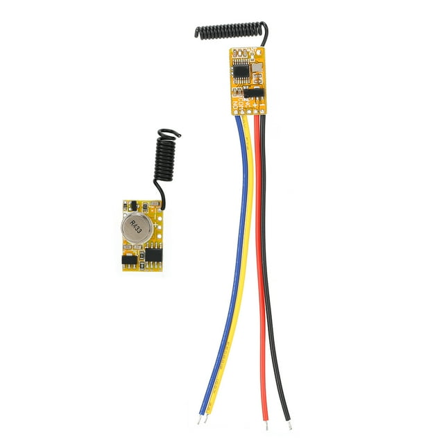 Mini Remote Switch Switch Receiver Module Relay Contact Micro Remote Control Switch Mini Remote Switch 3.7V 4.5V 5V 6V Micro Receiver Transmitter Module Low Power Consumption Relay