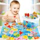 thumbnail image 4 of Juego de pesca de madera magnético, 20 piezas, juego de pesca magnético, juguetes de madera, juego de pesca, juguete educativo para niños de 2, 3 y 4 años, 4 of 5