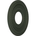 thumbnail image 2 of Ekena Millwork 10"OD x 3 1/2"ID x 3/4"P Cole Thermoformed PVC Ceiling Medallion (Fits Canopies up to 4 1/4"), UltraCover Satin Hunt Club Green, 2 of 5