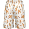 thumbnail image 2 of FREEAMG Cute Shiba Inu Dog Men's Pajama Pants Shorts Sleepwear Lounge Pajama Bottoms, 2 of 7