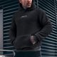 thumbnail image 1 of Sudadera con capucha para hombre, informal, de doble cara, con bolsillo de terciopelo, color liso, de manga larga, blusa de poliéster para hombre, 1 of 7