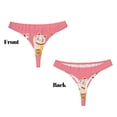 thumbnail image 3 of Balery Cute Cat Tangas de Algodón para Mujer con Estampado – Ropa Interior Sexy, Transpirable, G-string-Small, 3 of 6