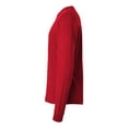 thumbnail image 6 of Tultex 202LS Fine Jersey Long Sleeve T-Shirt-Red-L, 6 of 6