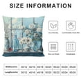thumbnail image 5 of BCIIG Flowers Vases Window Sill Graphic Decorative Throw Pillow Cover for Home Couch Living Room Bed Sofa - Short Plush Pillow Covers Home Furnishings 20x20in, 5 of 5