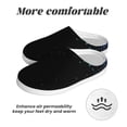 thumbnail image 6 of Daiia Night Rainbow Sparkles Print Women’s Fuzzy Slippers Memory Foam Lightweight House Shoes Cozy Loafer Flannel House Shoes-35/36, 6 of 7