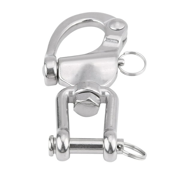 Jaw Swivel Snap Shackle, Quick Release Swivel Snap Shackle, 316 Stainless Steel Sailing Rigging Shackles For Spinnaker Halyard Halyard Sailboat