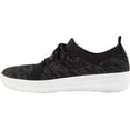 thumbnail image 3 of Fit Flop Women's F-Sporty Uberknit Black Ankle-High Fabric Training Shoes - 6M, 3 of 4