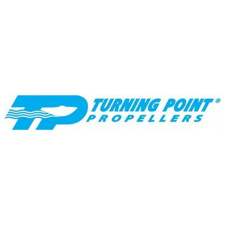 Turning Point Propellers Hustler 3 Blade Aluminum Prop and Hub Combo Pack for Select Nissan Tohatsu 60-140 HP & Yamaha Parsun 115-130 HP Engines with 4.25" Gearcase