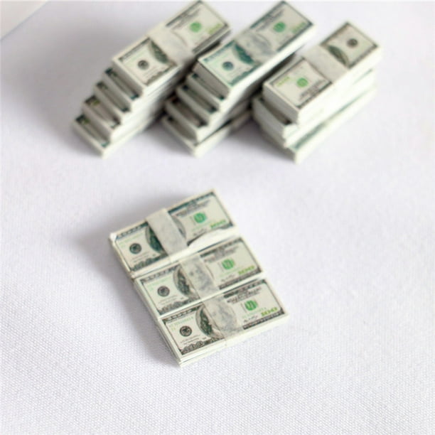 Billetes de juguete tamaño real sale