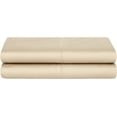thumbnail image 1 of Calvin Klein Home Studio Florence Stitch Fitted & Flat Sheets, Twine, Queen Flat Sheet, 1 of 3