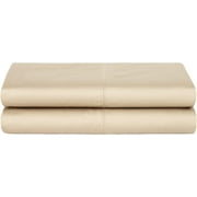 Calvin Klein Home Florence Stitch Fitted Sheets, Twine, King Fitted Sheet