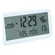 thumbnail image 1 of Cateissary Reloj despertador LCD de escritorio para interiores, termómetro de repetición, higrómetro de noche, calendario para dormir, relojes Decoración del hogar, 1 of 6