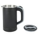 thumbnail image 4 of Hervidor de té eléctrico Apagado automático Protección contra ebullición en seco Hervidor de agua de acero inoxidable para viajes 800 ml Negro Enchufe de EE. UU. 110 V 60 HZ, 4 of 5
