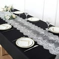 thumbnail image 2 of Efavormart 15"x117" White Premium Lace Table Runner Vintage Classy Rustic Runner Decor With Scalloped Frill Edges, 2 of 11