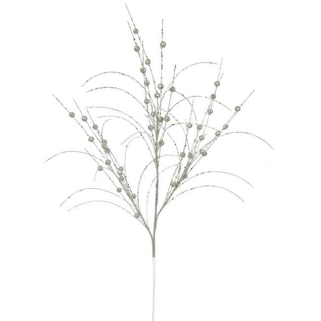 Vickerman QG164238 Champagne Berry Glitter Spray - 35 in. - 6 Per Bag
