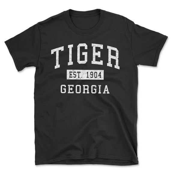 Tiger Georgia Classic Established Men's Cotton T-Shirt