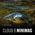 thumbnail image 4 of 6th Sense – Cloud 9 Series MiniMag Silent Squarebill Crankbait Bass Fishing Lure, 4 of 6