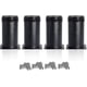 thumbnail image 1 of Patas De Muebles 4 Patas Ajustables Negras Altura De 80 Mm Espesar Las Patas Del Gabinete Patas De Mesa, 1 of 4