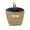 BLue A, variant on PRETXORVE Desktop Storage Box Container Bedside Cabinet Storage Bag Pocket Box Flower Pot