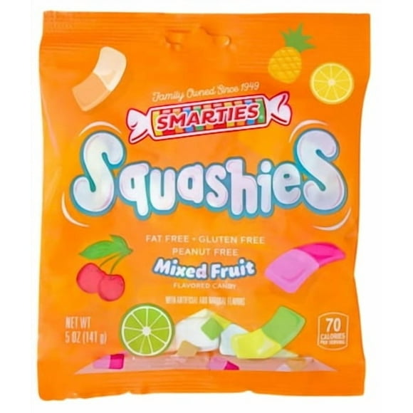 Smarties Squashies Fruits Mélangés 141 g