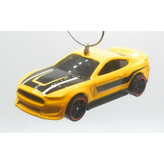 Christmas Ornament for Ford Shelby GT350R Yellow Black