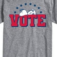 thumbnail image 3 of Peanuts - Vote Snoopy - Men's Short Sleeve Graphic T-Shirt, 3 of 6