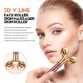 thumbnail image 3 of Masajeador facial Beauty Bar 2 en 1 24 k Golden Pulse Electric, 3 of 7