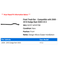 thumbnail image 2 of Front Track Bar - Compatible with 2008 - 2010 Dodge Ram 5500 4 X 2 2009, 2 of 2
