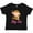 AB-Black, variant on Big Sis Monkeys Girls Toddler T-Shirt