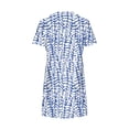 thumbnail image 6 of Lindreshi Summer Dresses for Women Clearance under 10.00 Fashion Women's Dresses Summer Casual Rounk Neck Short Sleeve Printing Dress, 6 of 7