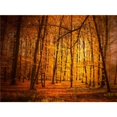 thumbnail image 3 of Póster de lienzo con decoración de otoño, hojas amarillas, vista de otoño, arte de pared, impresión, pintura de puente, imagen de Halloween, decoración del hogar para sala de estar, 3 of 5