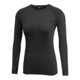 thumbnail image 1 of Guardurnaity Camiseta Base Ropa interior térmica Secado rápido Manga larga Tops cálidos Camiseta transpirable Ropa térmica Ropa deportiva para invierno Prendas para la parte del cuerpo Negro L Guardurnaity AP013225-13, 1 of 6