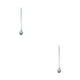 thumbnail image 1 of Cuchara agitadora de acero inoxidable Matsuzay para bar y vino Dorado, 1 of 6