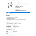 thumbnail image 2 of Front Left Window Regulator - Compatible with 2009 - 2012 INFINITI FX35 2010 2011, 2 of 2