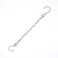 thumbnail image 5 of Plant Hanger Chain Extension, 6 Pack 11" Plant Hanger,Black Hanging Chains with S Hooks for Hanging Plants,Adjustable Replacement Plant Hangers Outdoor for Bird Feeders, Silver-6pcs, 5 of 8