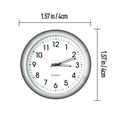 thumbnail image 2 of Stick On Analog Car Clock, Mini Tiny Small Luminous Car Vent Clocks For Dashboard Boat Bike Home - Q36, 2 of 5