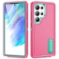 thumbnail image 2 of TECH CIRCLE for Samsung Galaxy S23 FE Hybrid Case with KickStand,Heavy Duty Protection Shockproof/Dustproof/Drop Proof Anti-Scratch Slim Protective Durable Case Hard Cover for Women Men,C, 2 of 8