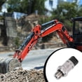thumbnail image 2 of Riwesomey Sensor de alta presión, buen sellado, accesorio de modificación de excavadora, dispositivo de medición de Control, reemplazo de transductor de Vehículos, repuestos y accesorios Mis Riwesomey VI016321-00, 2 of 6
