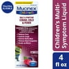 Mucinex Children's Multi-Symptom Cough, Cold and Fever Liquid, Very Berry, 4 Ounce (Packaging May Vary)