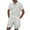 White, variant on BXINGOHAI Mens Summer Track Suits 2 Piece Shorts Sets Short Sleeve Sweatsuit Outfits 1/4 Zip Golf Shirts Loungewear Today Black,L