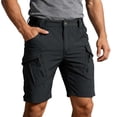 thumbnail image 2 of Mens Work Shorts Relaxed Fit Cargo Shorts for Men Breathable Casual Outdoor Daily Cargo Shorts, 2 of 5