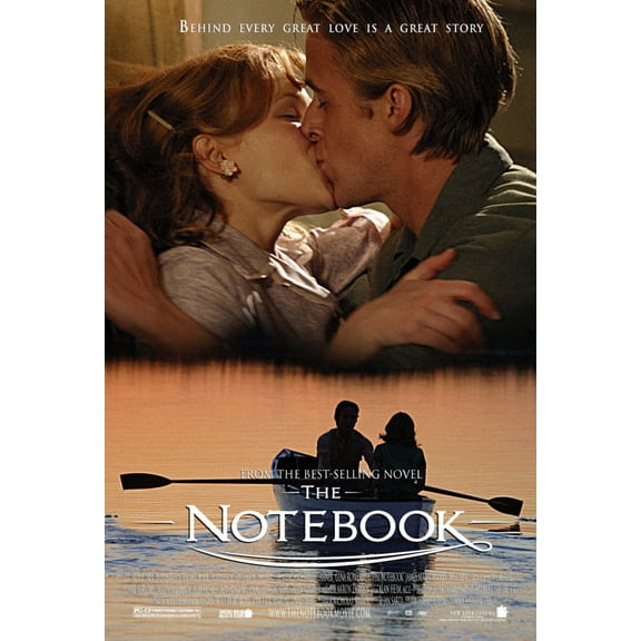 Notebook The Movie Poster 16x24 Poster Medium Art Poster 16x24 Unframed, Age: Adults, Rectangle Best Posters