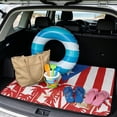 thumbnail image 2 of Jeiento Puerto Rico Flag Palm Tree Car Trunk Mat 29"x39", Washable Non Slip All Weather Trunk Protector Tropical Caribbean Car Decor, 2 of 7