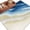 Blue, variant on Rectangle Area Rugs 6 x 9 Ft, Navy Blue Ombre Ocean Non-Slip Residential Carpet, Watercolor Coastal Beach Waves Indoor Crawling Mats Runner Rugs for Living Room/Dining Room/Bedroom